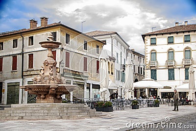 Piazza Garibaldi Editorial Stock Photo