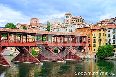 Bassano del Grappa, Veneto, Italy Stock Photo