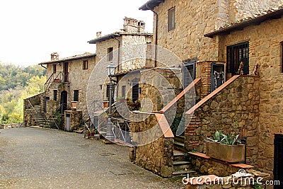 Bassano in Teverina Stock Photo