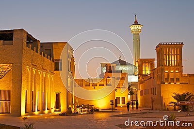 Bastakiya Stock Photo