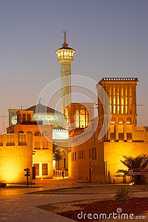 Bastakiya Stock Photo