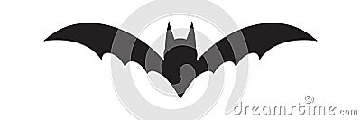Bat icon vector Vector Illustration