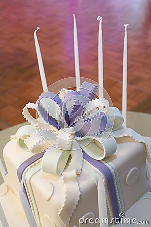 Bat Mitzvah Cake Stock Photo