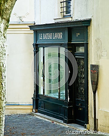 The Bateau Lavoir Editorial Stock Photo