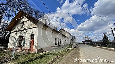 Batem fierul la conac - Tibanesti - Moldova - Romania Editorial Stock Photo