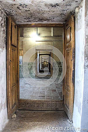 Bath house in the Zand castle in Shiraz, Iran Stock Photo