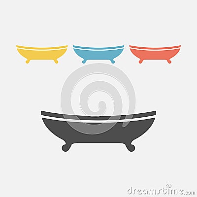 Bath icon Vector Illustration