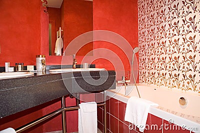 Bath-room Stock Photo
