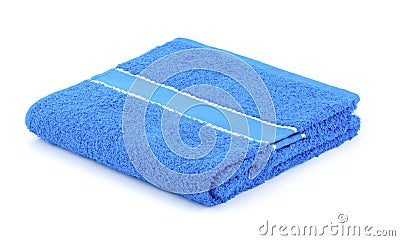 Bath towel Stock Photo