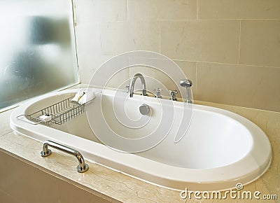 Bath tub Stock Photo