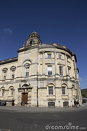 The Guildhall in Bath, Somerset, England was built between 1775 and 1778 by Thomas Baldwin Editorial Stock Photo