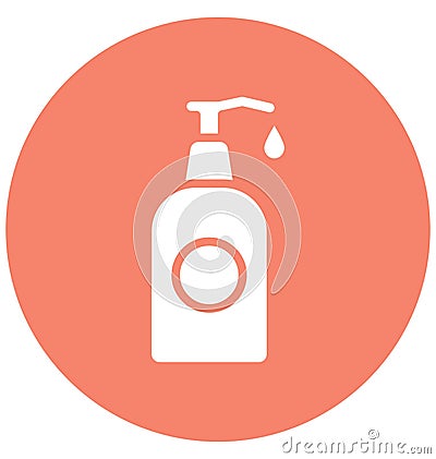 Bathe shampoo Isolated Vector icon that can easily modify or edit Vector Illustration