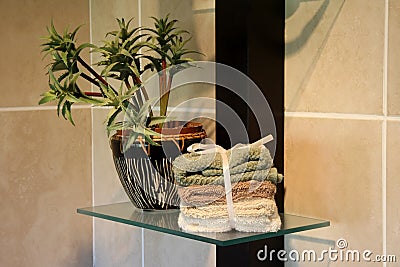 Bathroom Decor Stock Photo