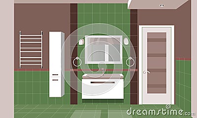 Bathroom Vector Illustration