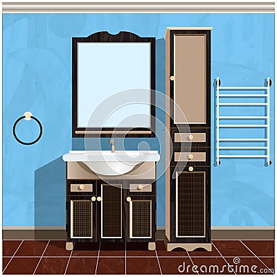 Bathroom Vector Illustration