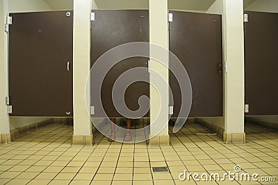 Bathroom Feet Stock Photo