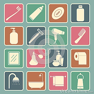 Bathroom icon Vector Illustration