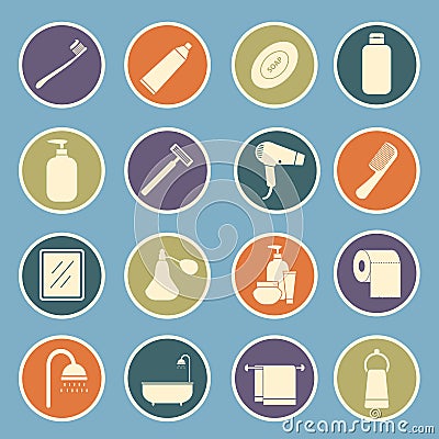 Bathroom icon Vector Illustration