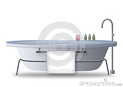 Bathtub Stock Photo