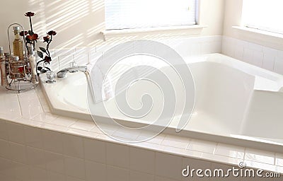 Bathtub Stock Photo