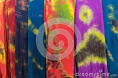 Batic cloths Stock Photo