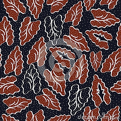 Batik from indonesia Stock Photo