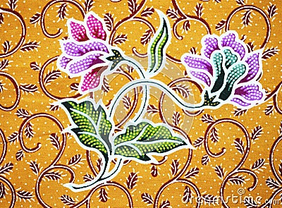 Batik Stock Photo