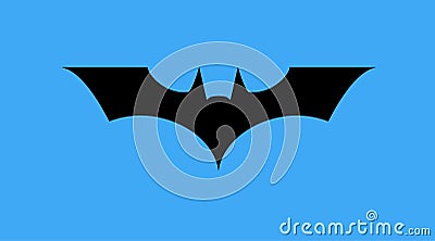 Batman logo icon vector illustration Vector Illustration