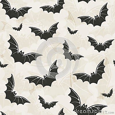 Bats background Vector Illustration