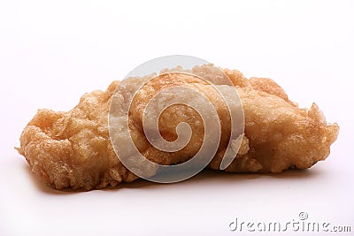 Battered Fish Fillet Stock Photo