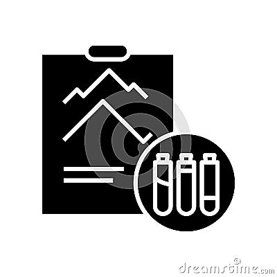 Batteries indications black icon, concept illustration, vector flat symbol, glyph sign. Vector Illustration