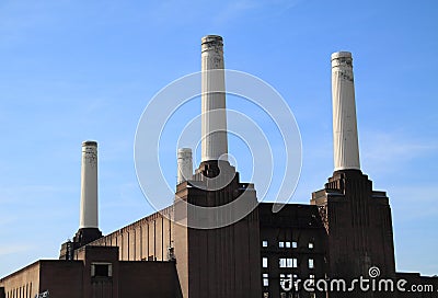 Battersea power station London Stock Photo