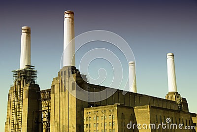 Battersea Power station Stock Photo