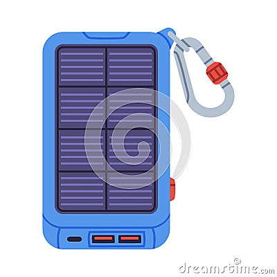 Battery Accumulator as Energy Storage Device Vector Illustration Vector Illustration