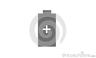 Battery capacity icon design background Stock Photo