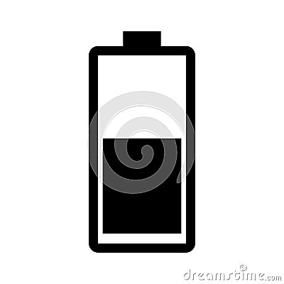 Battery full recharge Vector Illustration