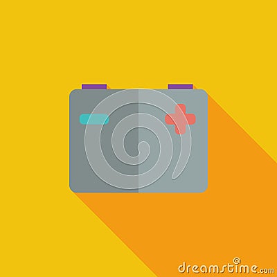 Battery icon. Vector Illustration