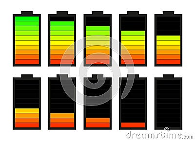 Battery Vector Illustration