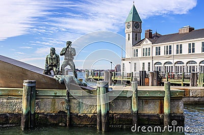 Battery Park,New York Editorial Stock Photo