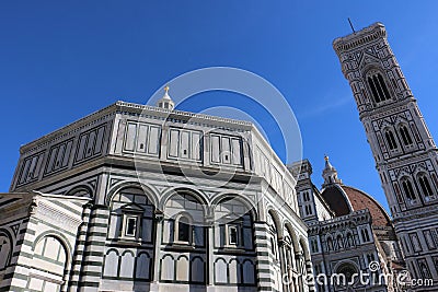 Battistero di san giovanni,florence Editorial Stock Photo