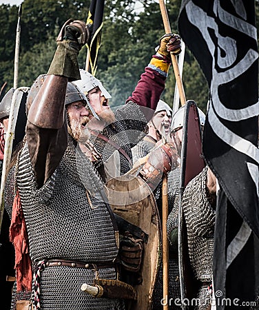 1066 Battle of Hastings Editorial Stock Photo