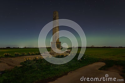 Battle of Marston Moor Monument. Stock Photo