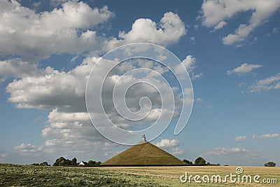 Battlefield of the Battle of Waterloo (1815) near Brussels, Belg Stock Photo