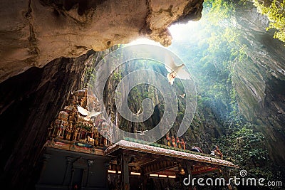 Batu Cave temple Stock Photo