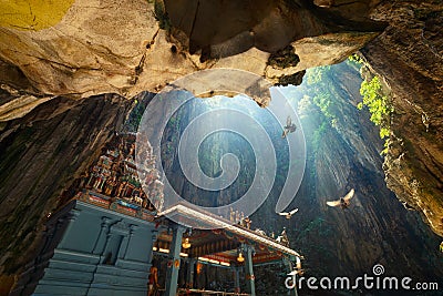 Batu Caves temple in Kuala Lumpur, Malaysia Stock Photo