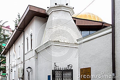 building of Orta Jame mosque in Batumi city Editorial Stock Photo