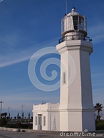Batumi Lighthouse (Georgia) Stock Photo