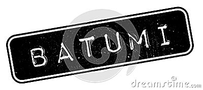 Batumi rubber stamp Vector Illustration