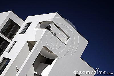 Bauhaus architecture Stock Photo