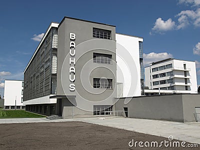 Bauhaus, Dessau Stock Photo